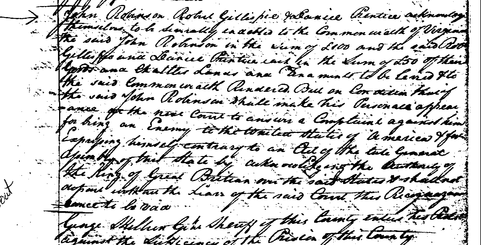 court record