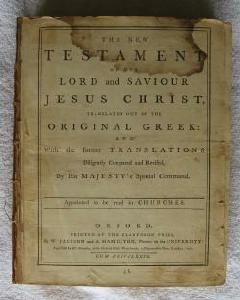 1783 Bible - title page