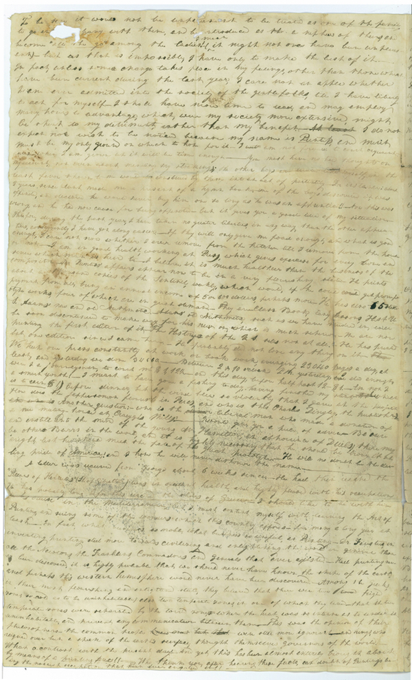 Horatio Prentiss letter, p2