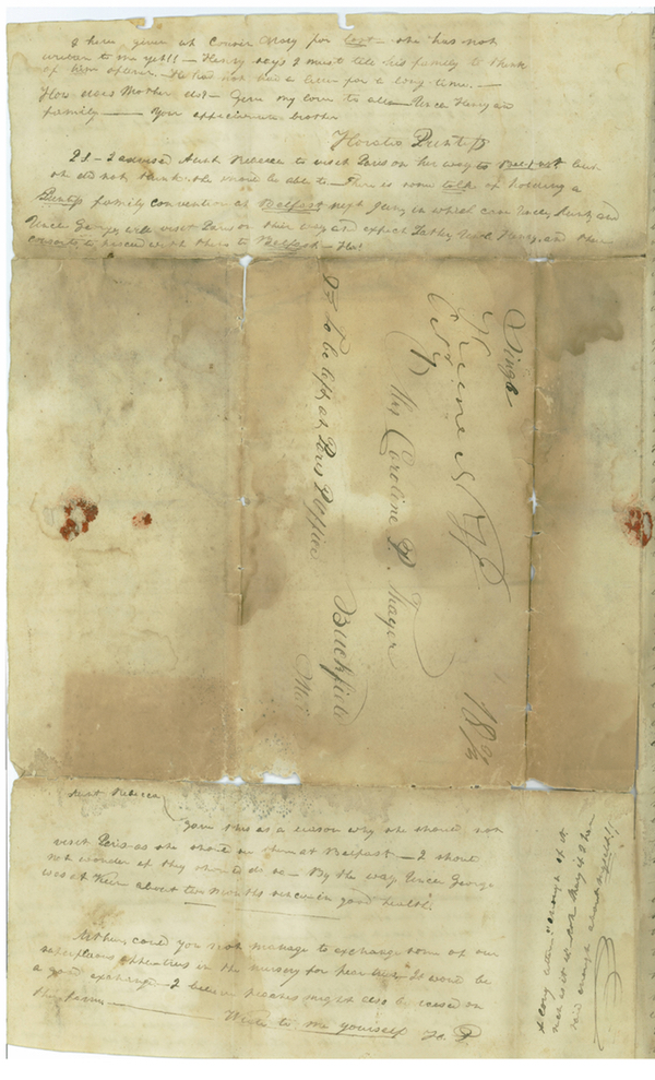 Horatio Prentiss letter, p4